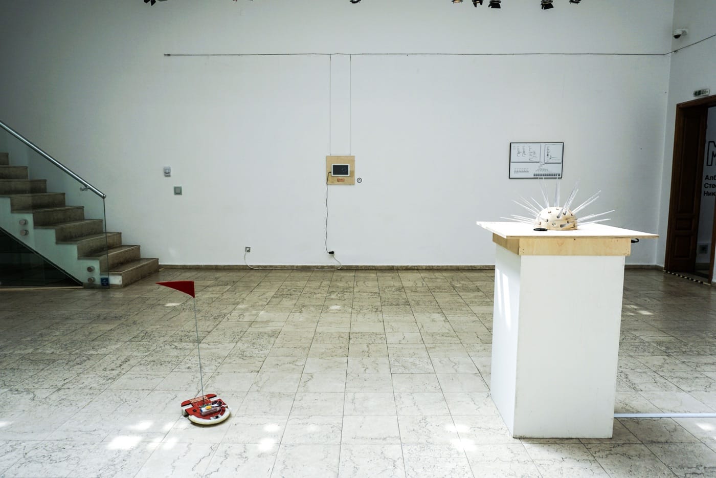 Exhibition view Малки забавни създания at Credo Bonum Gallery, Sofia, in April 2016 (Photo: Ivan Peykov)